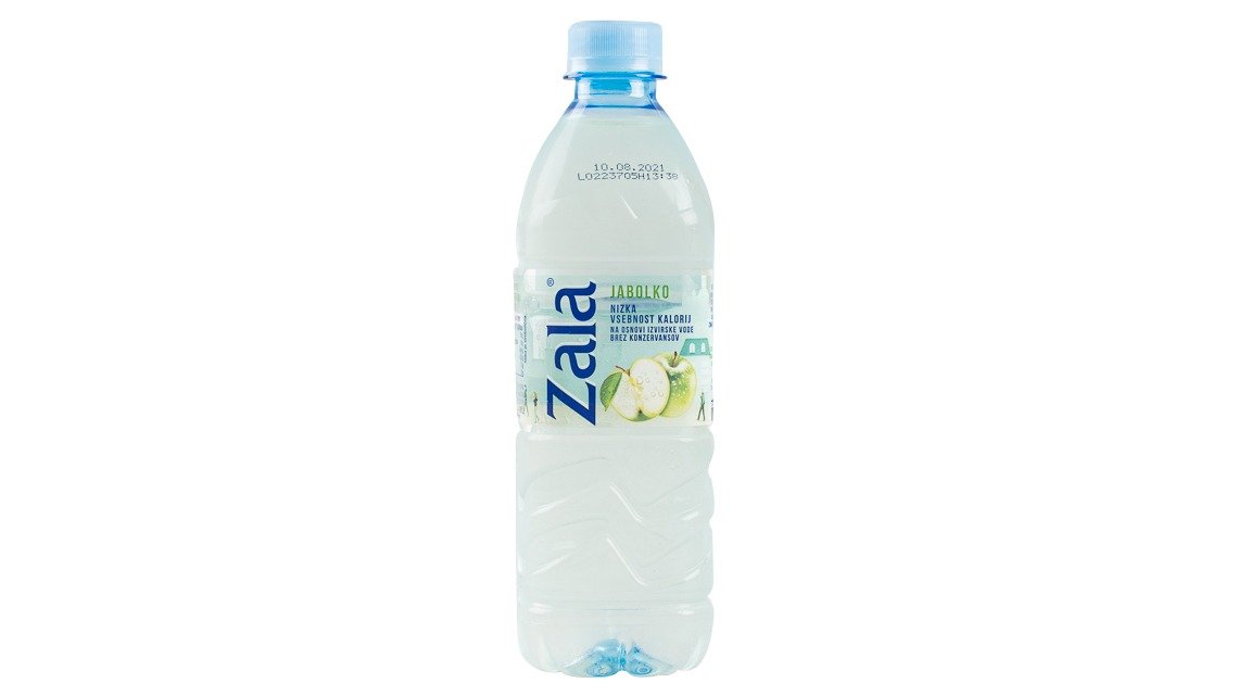 Voda Zala z okusom jabolka 0.5 l