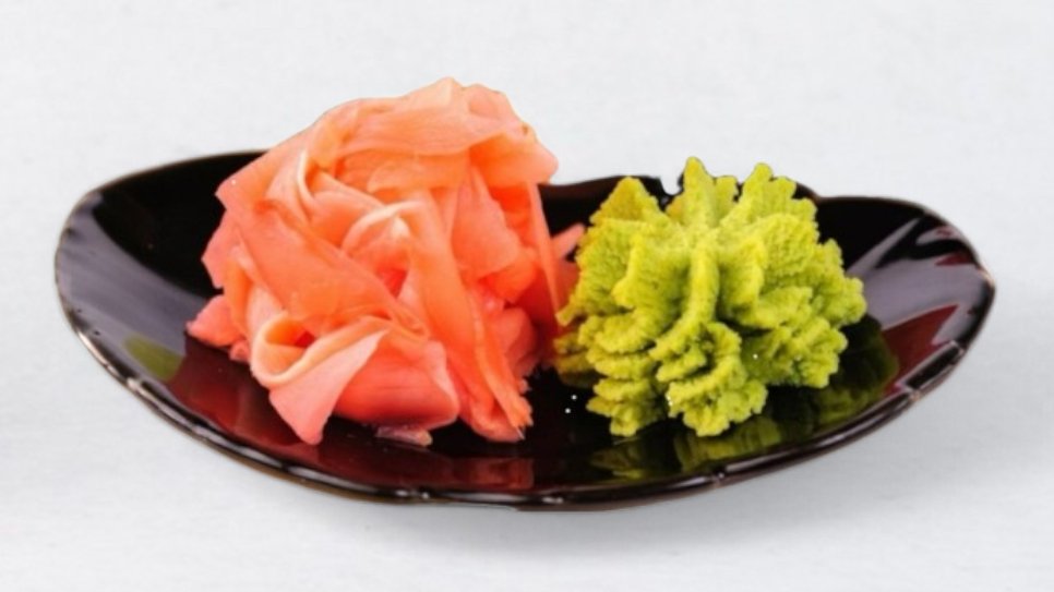 Wasabi in ingver