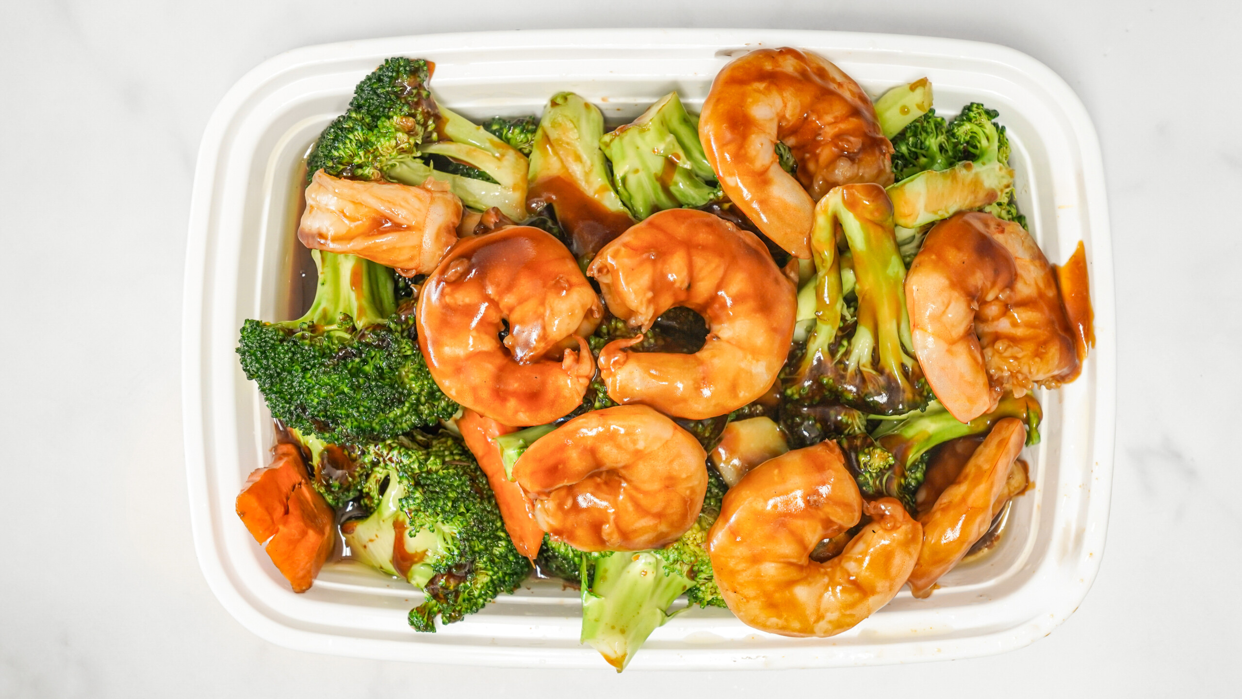 91. Shrimp with Broccoli