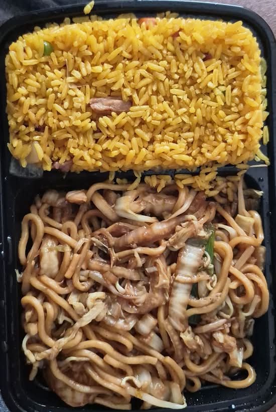 D4.Shrimp Lo Mein-晚4.虾捞面