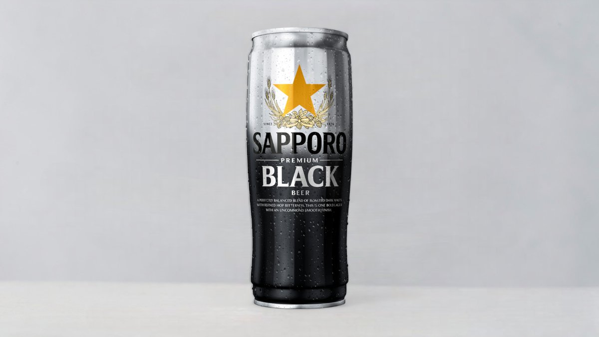 Sapporo Black Big 5,0% 0,65 l