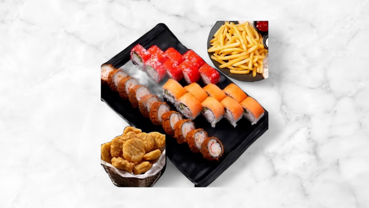 Happy Set (26 ədəd) + Nuggets + Kartof fri