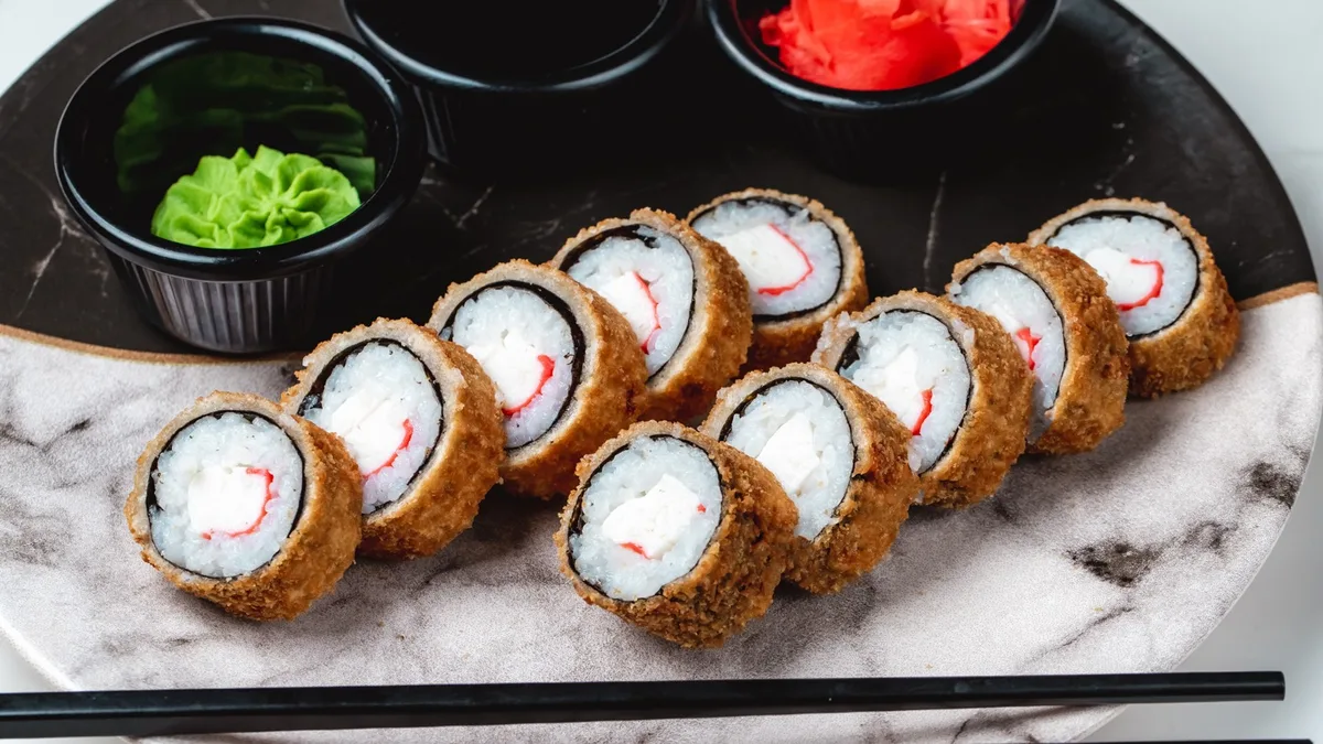 İsti Roll Krab ilə