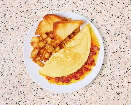 Bacon Cheddar Omelette