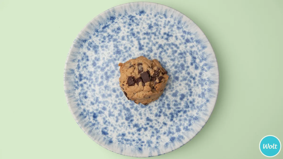2 vegane Chocolate Chip Cookies