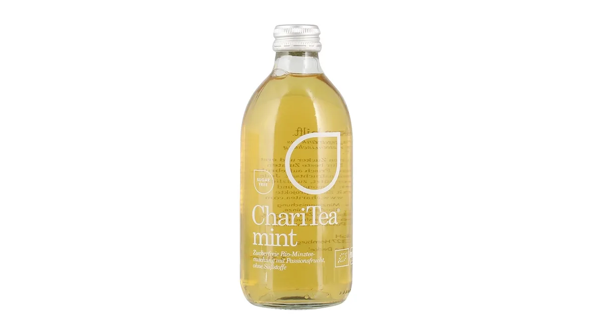 ChariTea Mint zuckerfrei 0,33 l