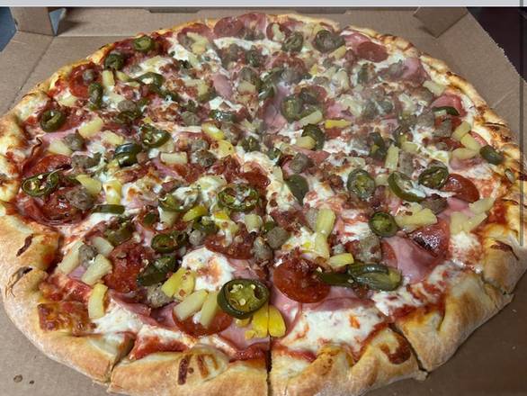 Italian Hawaiian Spice Pizza - Large 14"