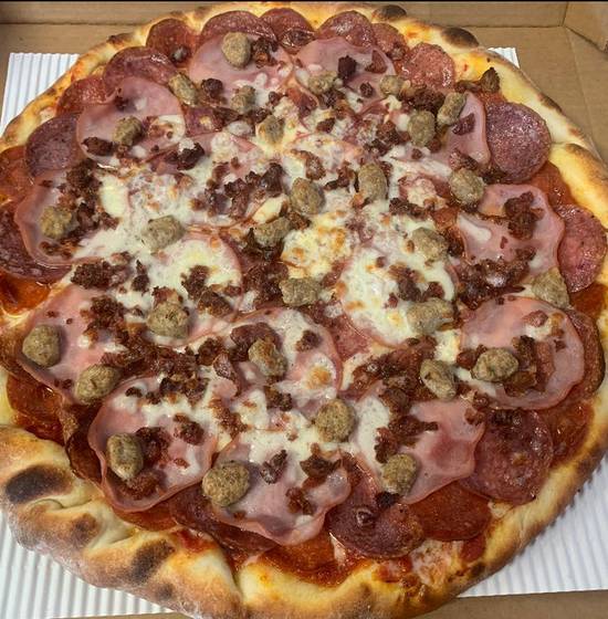 Manly Meat Lovers Pizza - Large 14"