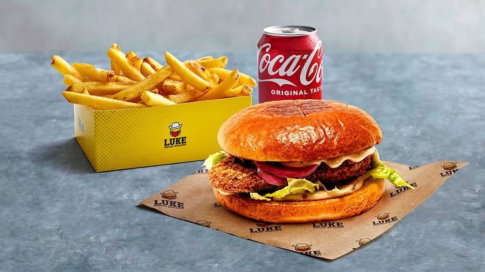 Crispy Chicken Burger Combo