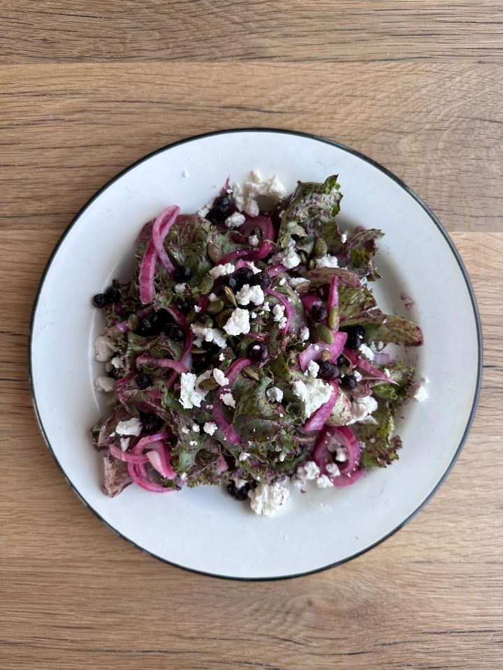Blueberry Salad - Side.