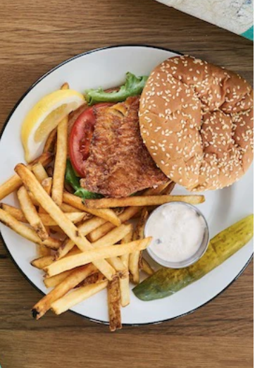 Fried Haddock Sandwich