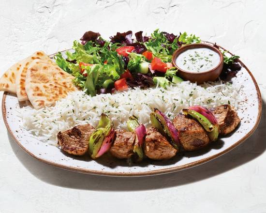 Bistro Filet Steak Kabob Plate