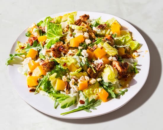 Seasonal Peach and Burrata Salad