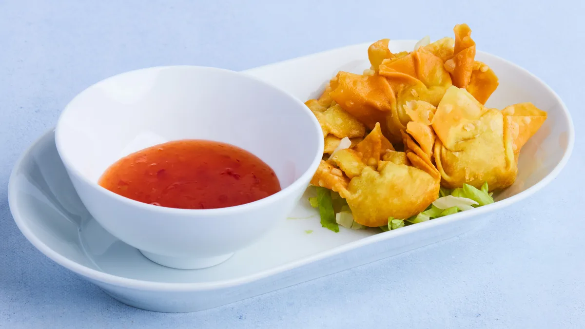 3. Fritert Wonton 5stk