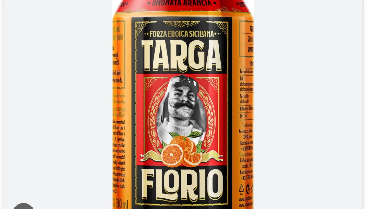 0,33 l TARGA POMARANČ- limonáda