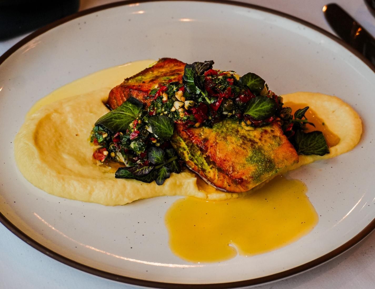 Pan Seared Patagonia Salmon