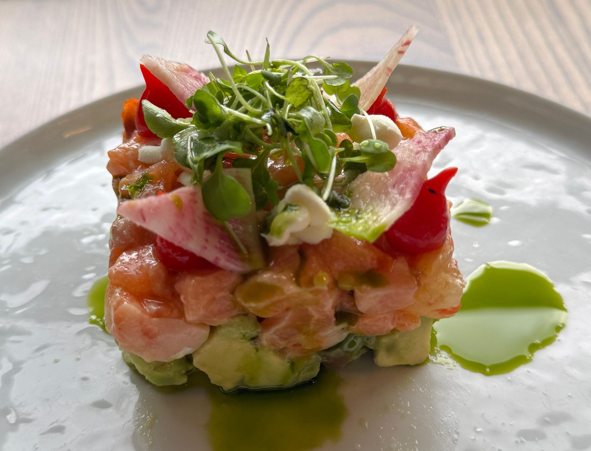 Salmon Crudo