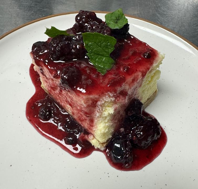 Seasonal Ricotta Cheesecake