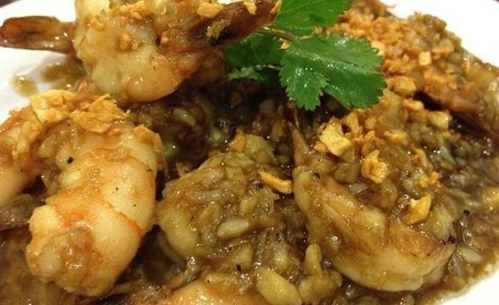 27.Garlic and Pepper over Rice