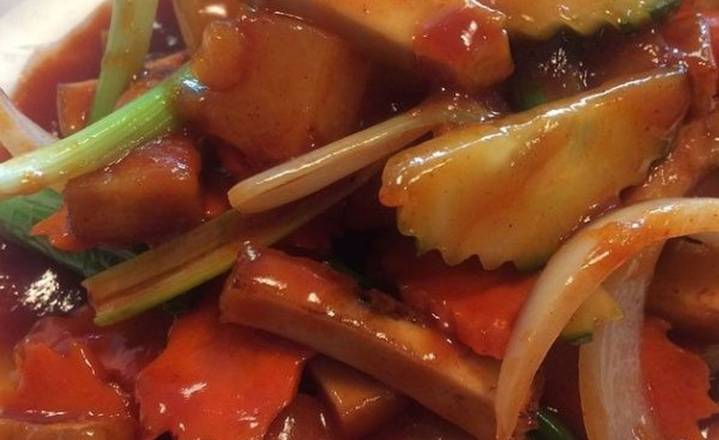 31. Sweet and Sour over Rice