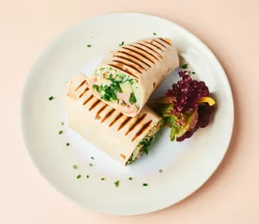 Smoked Salmon Wrap