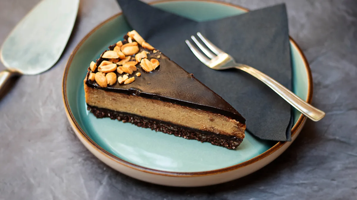 Mogyoróvajas Sajttorta (nyers) GM / Peanut Butter Cheezecake (raw) GF