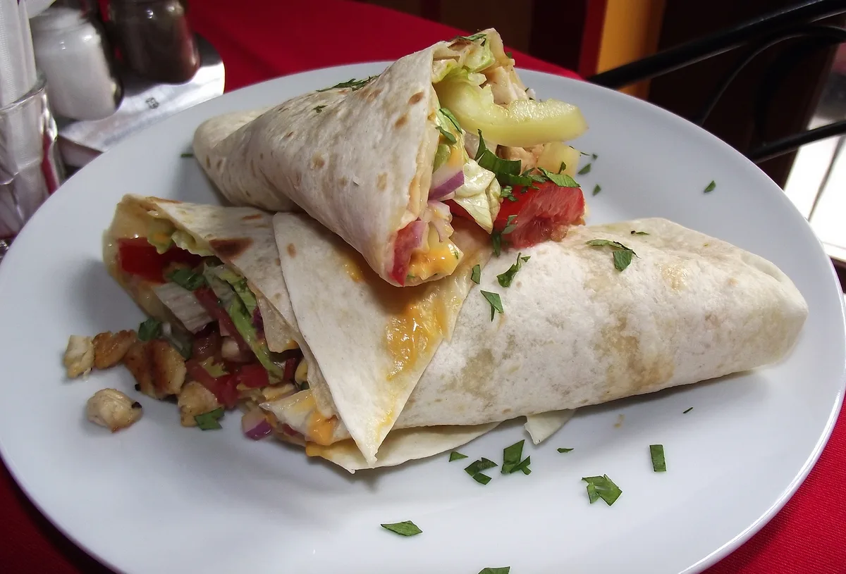 Csirkés tortilla