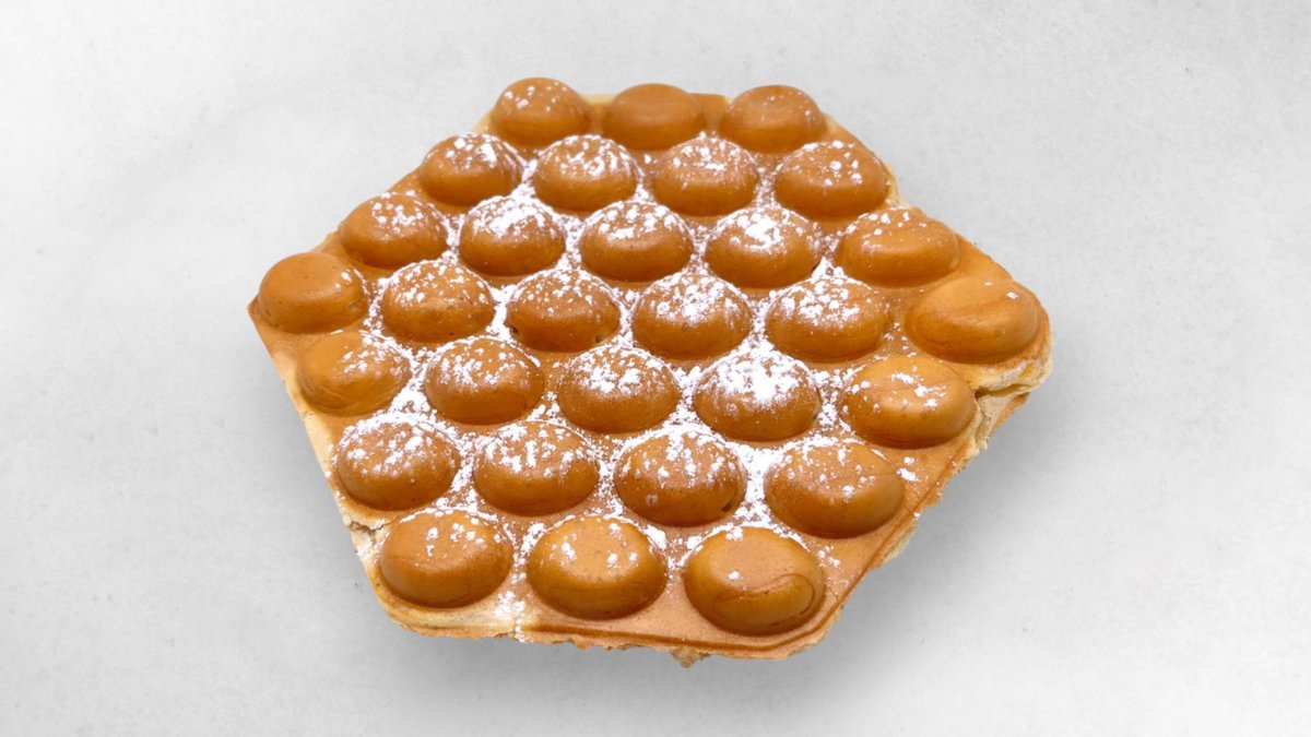 Bubble Waffle plain