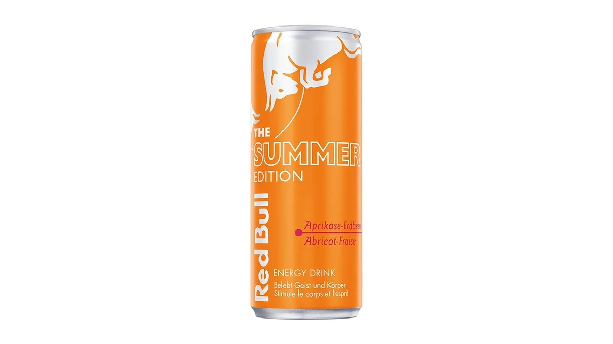 Red Bull Energy Drink Summer Edition Apricot Strawberry 0.25l