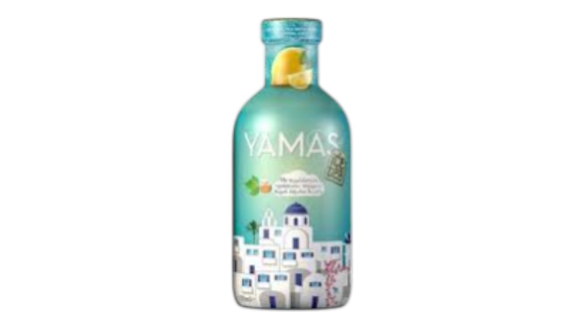 Yamas Ice Tea Πράσινο με Λεμόνι και Μέλι 0.36 l