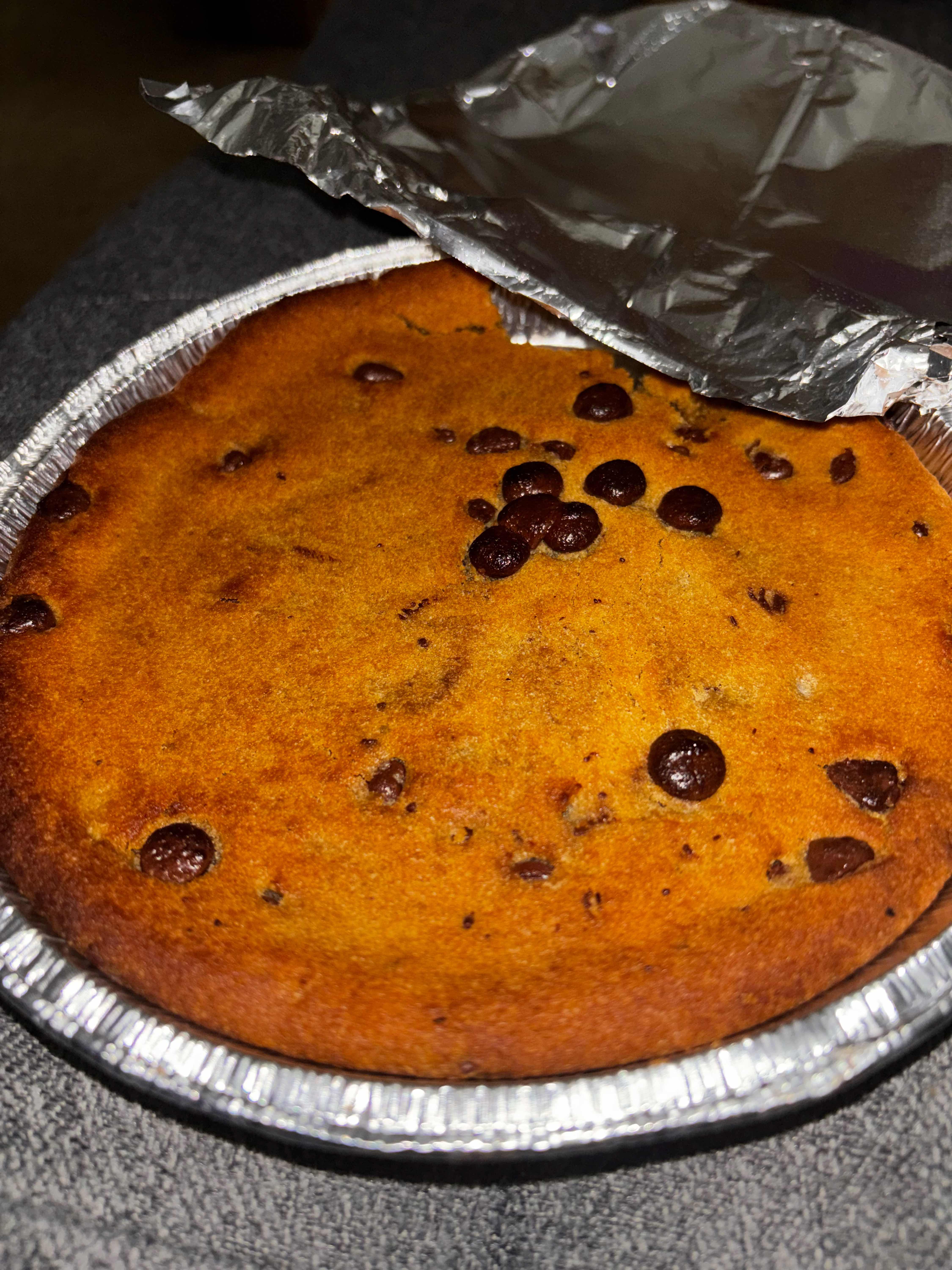 Chocolate Chip Pizza Cookie