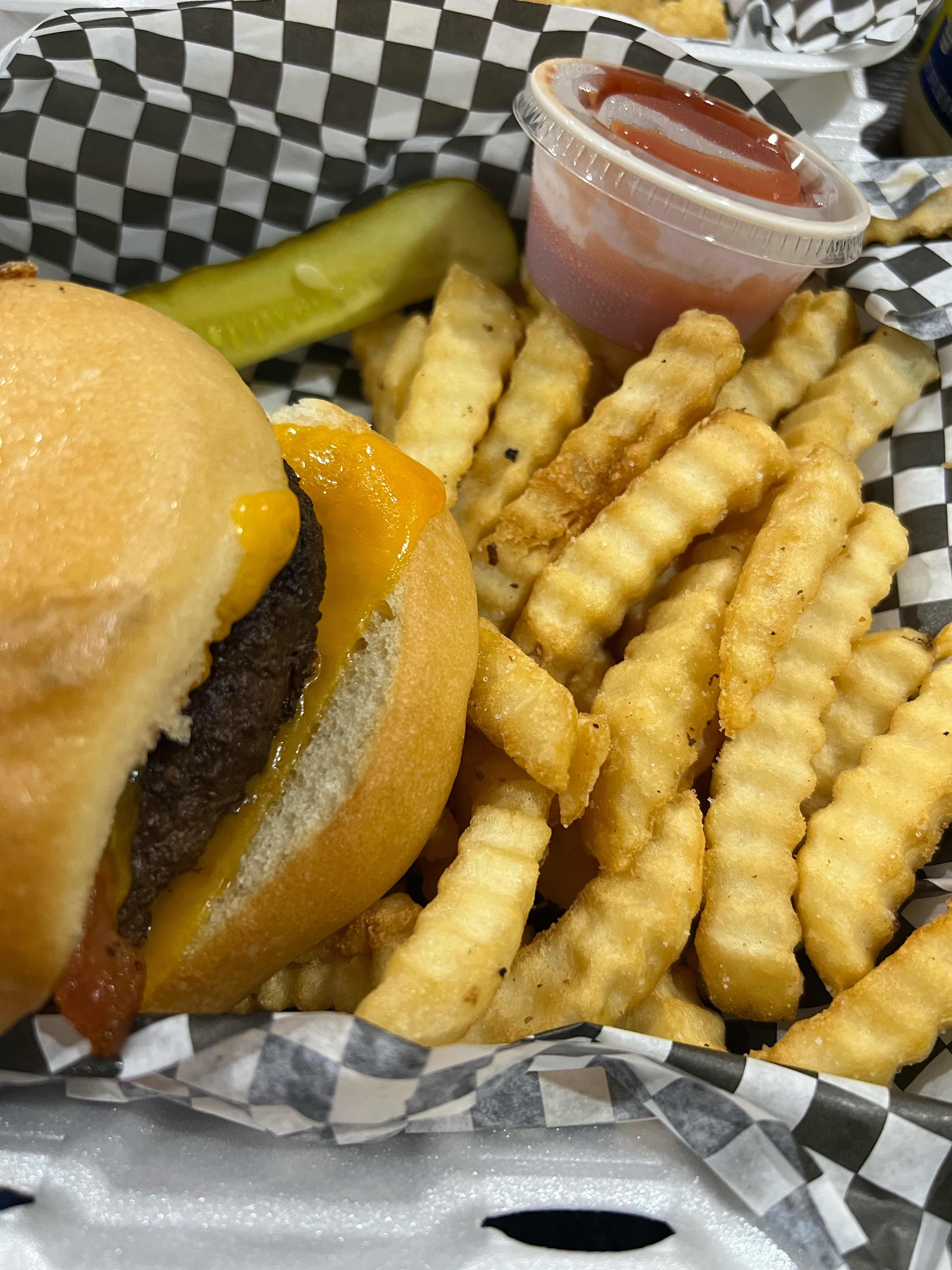 Bacon Cheddar Burger