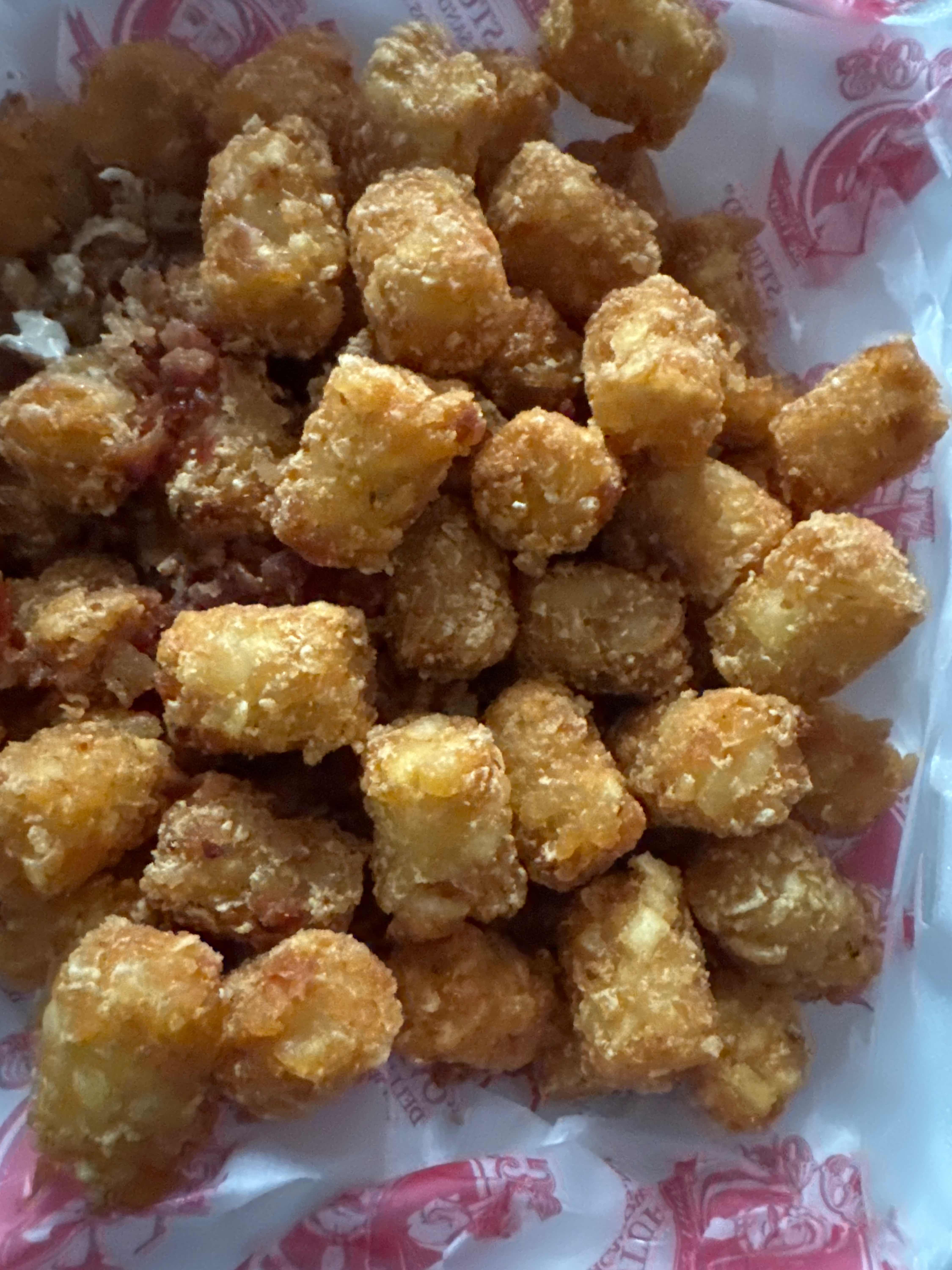 BACON CHEESE TOTS