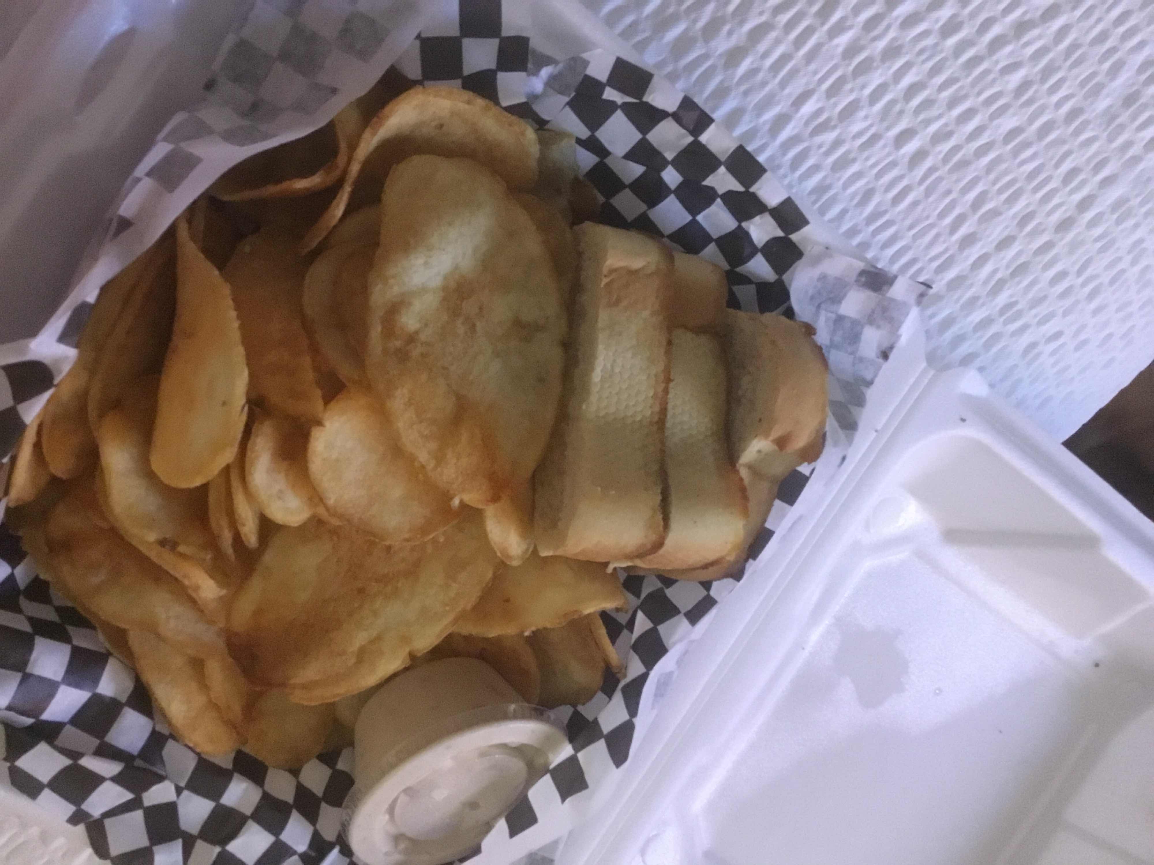Basket of Homemade Chips