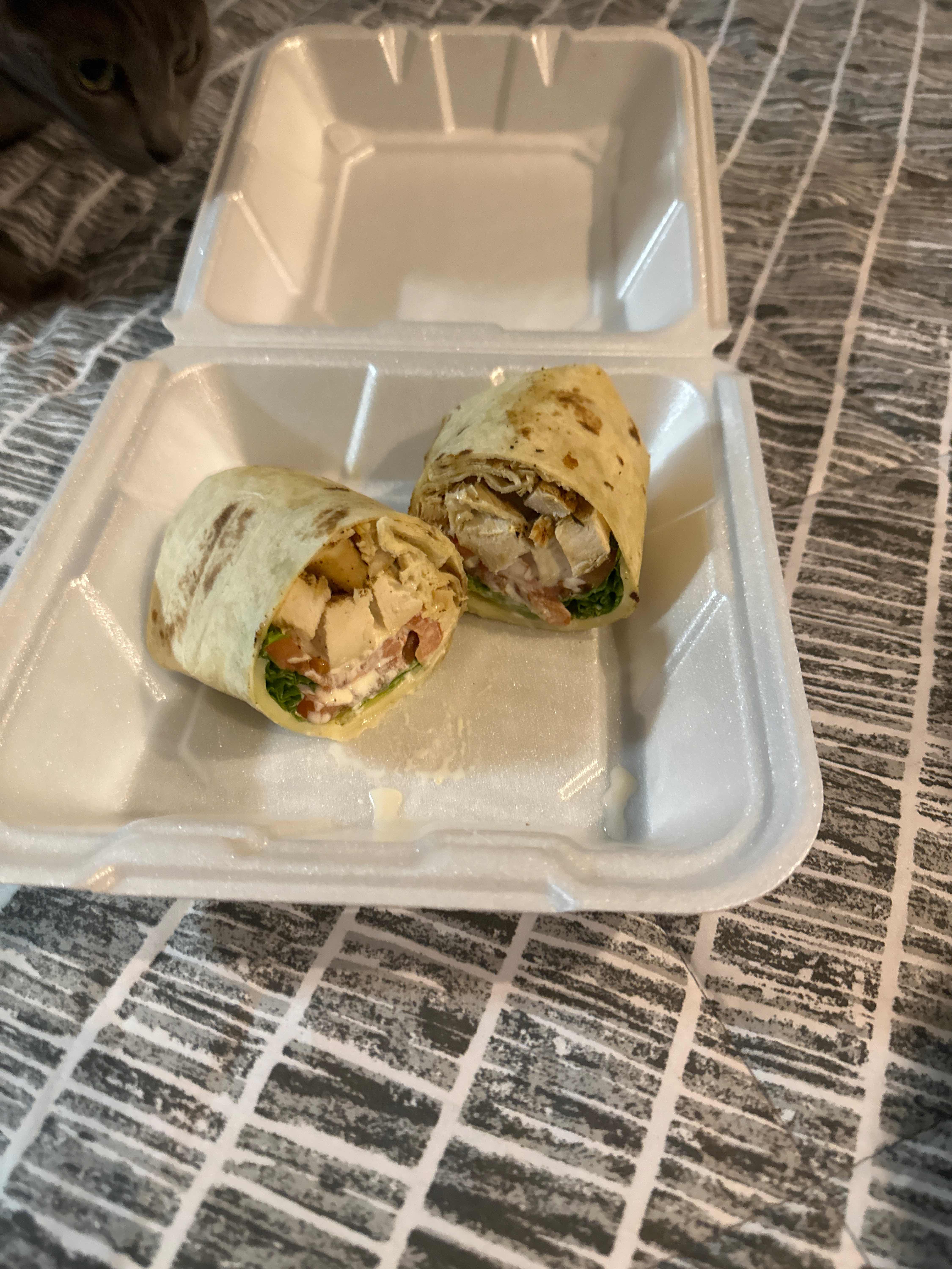 Chicken Parmesan Wrap