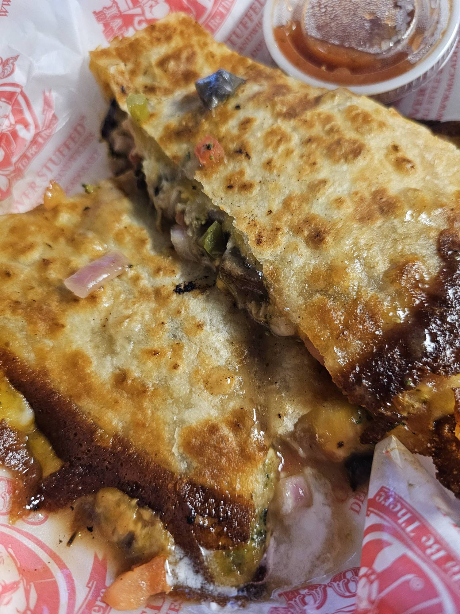 Portobello Quesadilla