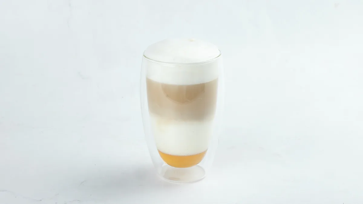 Latte Macchiato ochutené