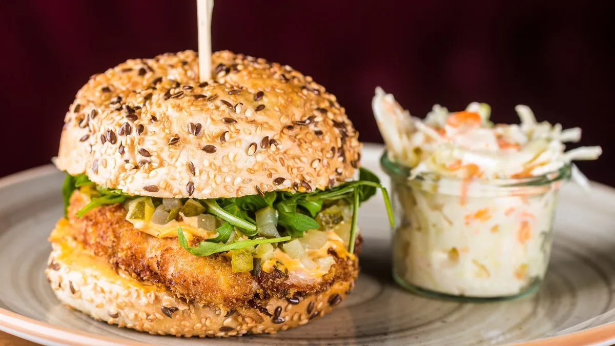 Caesar Chicken Burger