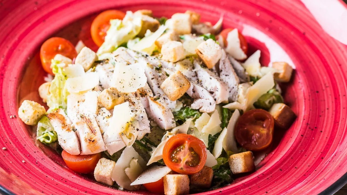 Caesar Salad with Chicken