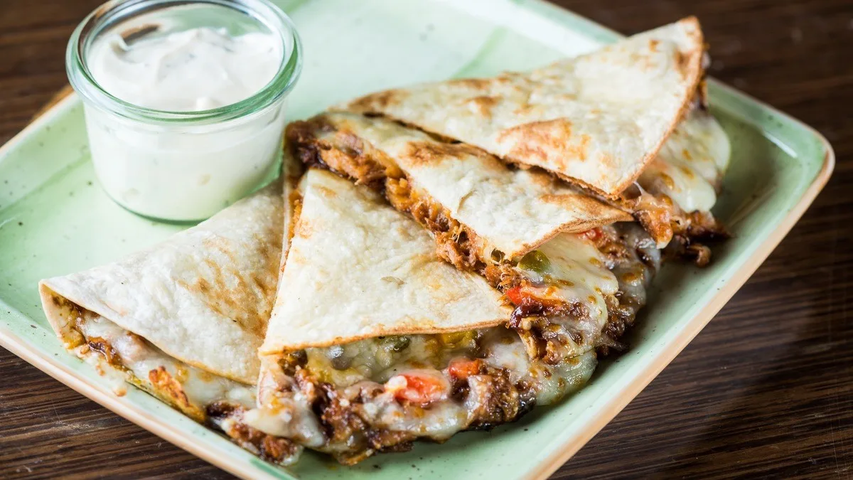 Pulled Pork Quesadilla
