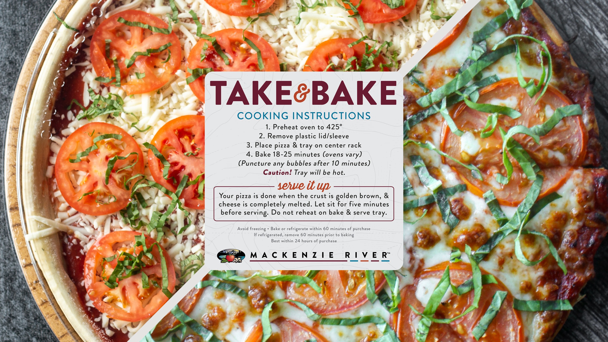 Fresh Tomato Basil  - Take and Bake