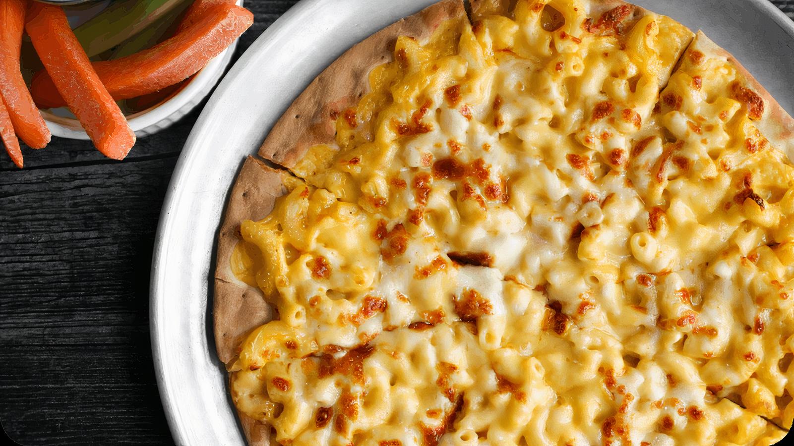 Mack and Cheese Pizza