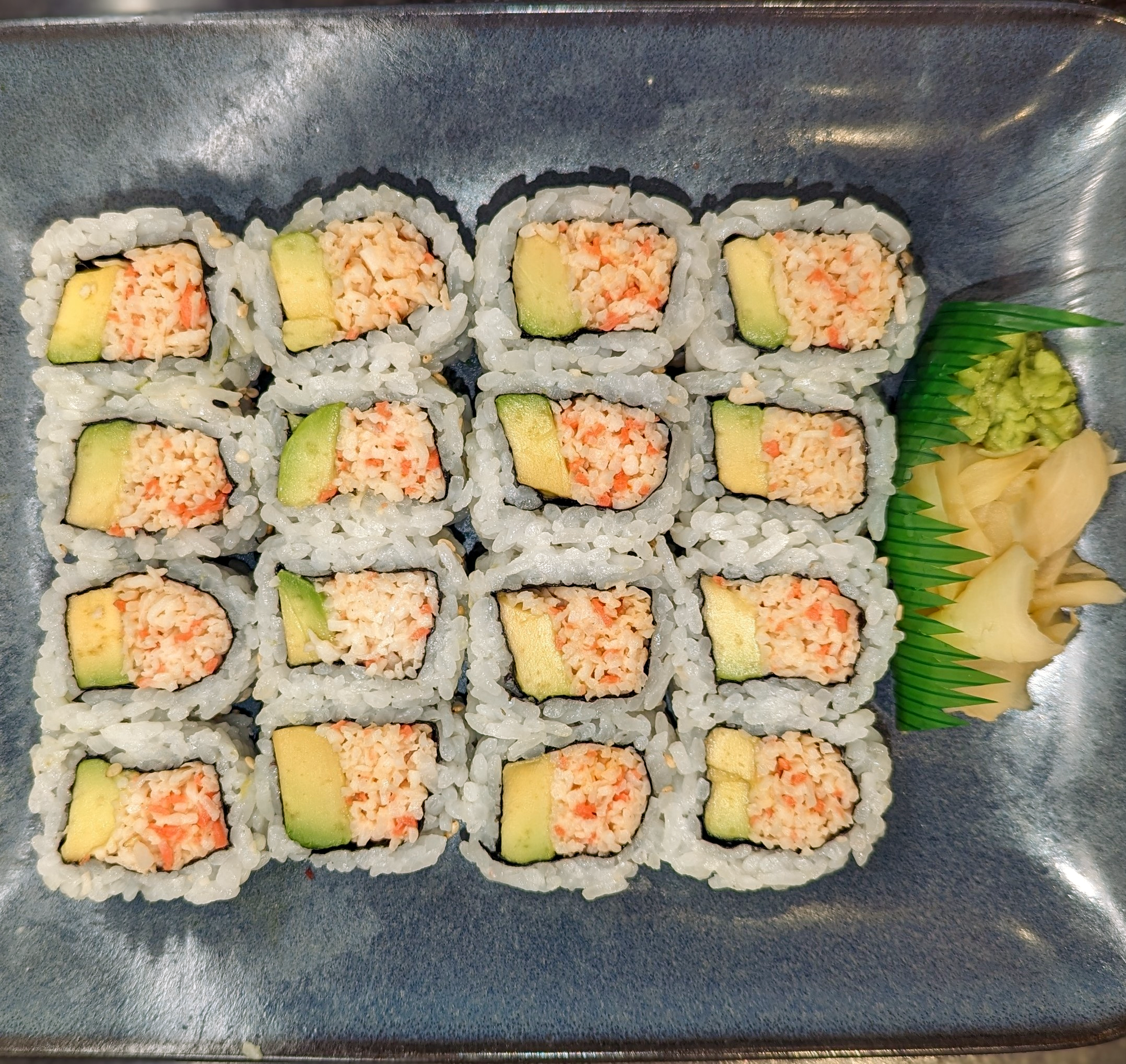 Spicy Crab Salad Rolls
