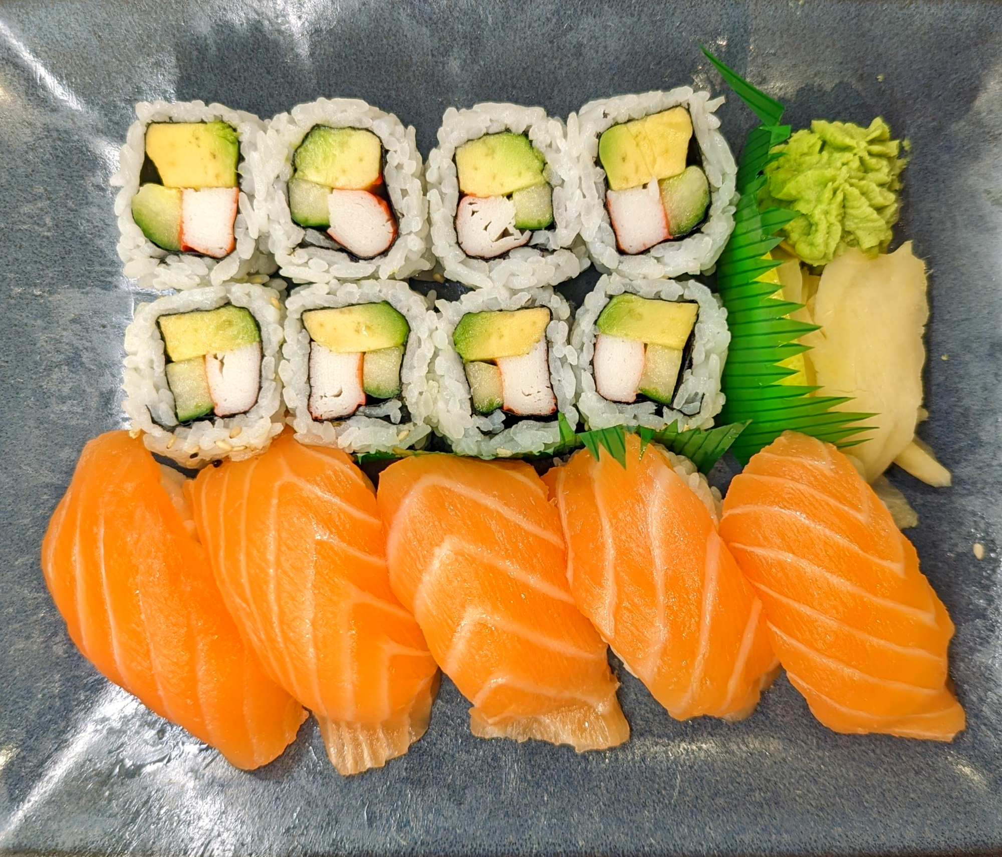 Sushi Combo with California Rolls