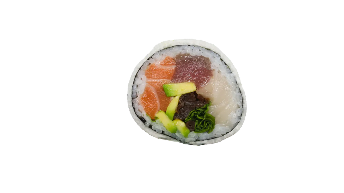 Futomaki rainbow (6szt)