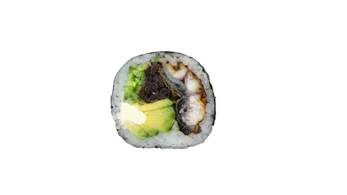 Futomaki z węgorzem (6szt)