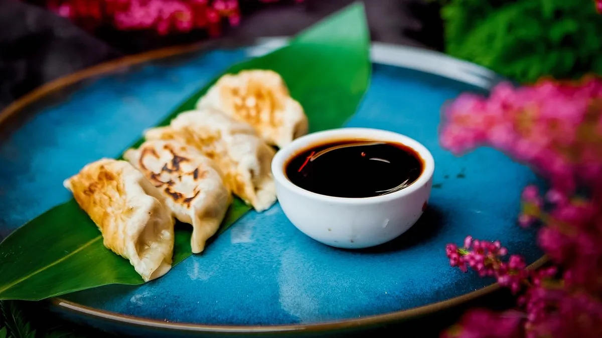 Gyoza z kurczakiem i grzybami 5szt.