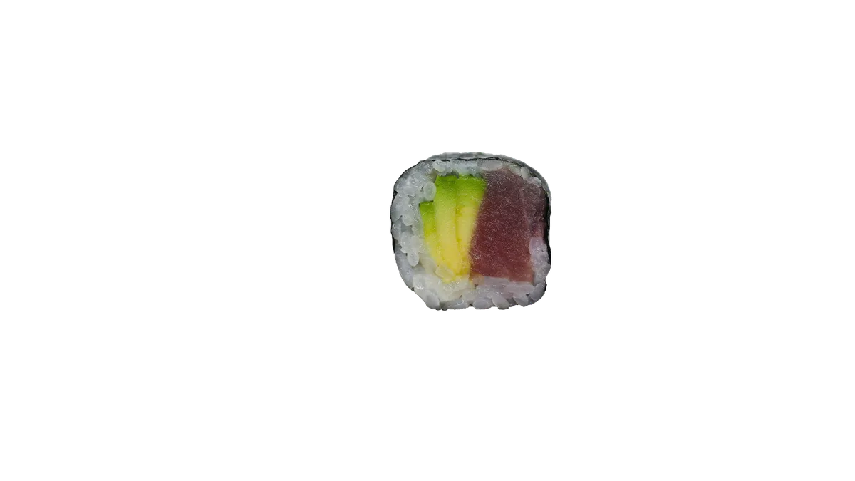 Hosomaki z tuńczykiem i awokado (8szt)