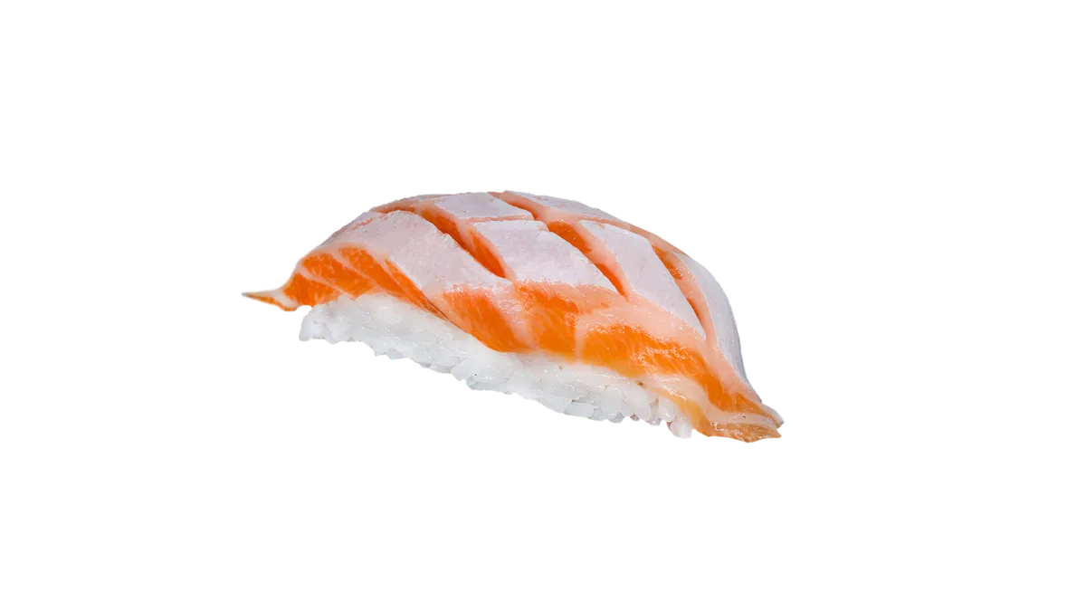 Nigiri z łosośiem (2szt)