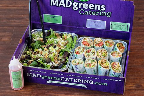 1 MAD Salad and 12 Half MAD Wrap Package